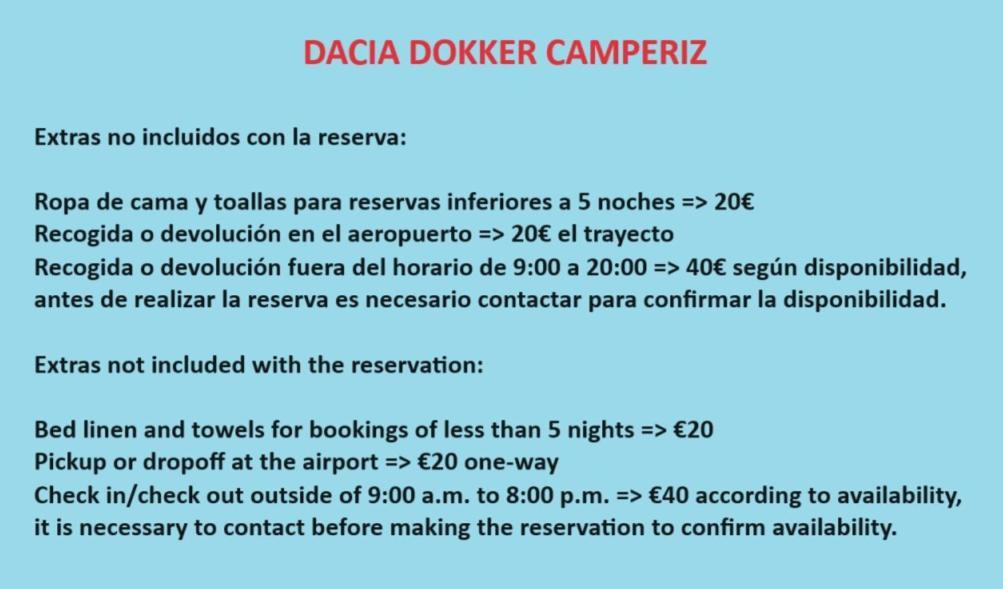 מלון פלמה דה מיורקה Dacia Dokker Camperiz מראה חיצוני תמונה